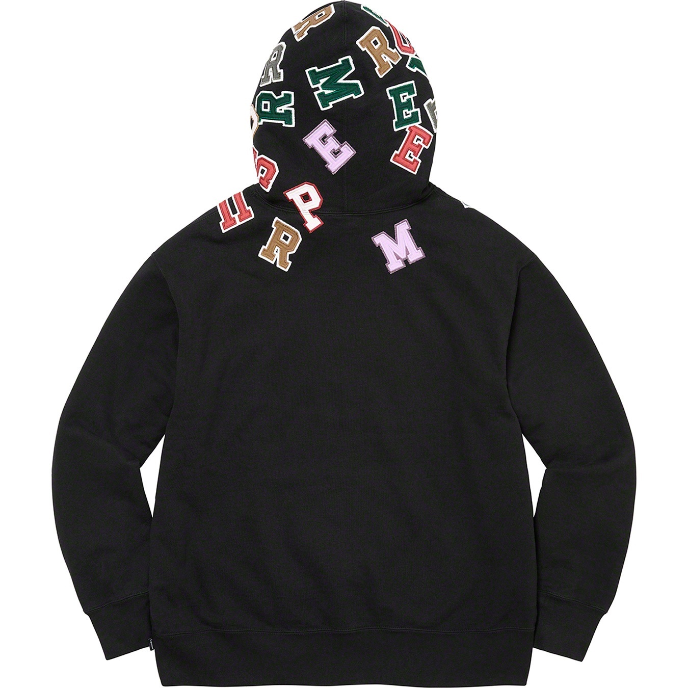 Scattered Appliqué Hooded Sweatshirt view 11